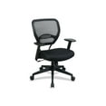 thumbnail image 4 of SPACE Seating Professional Black AirGrid® Back Managers Chair, 4 of 12