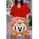 thumbnail image 1 of Disney Plus Size Women's Summer Sun Dresses Ladies 2022 Woman Party Dresses 2022 Year Fashion Oversized Dress 5xl Clothing Maxi7XL Gao Jinjia LED, 1 of 2
