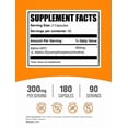thumbnail image 2 of BulkSupplements Alpha GPC Capsules - Gluten Free, 300mg of Alpha GPC per Serving (180 Capsules - 90 Servings), 2 of 5