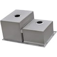 thumbnail image 6 of Ruvati USA RVQ6290 29 x 20 in. Merino Drop in Stainless Steel Insulated Ice Chest Sink, 6 of 7