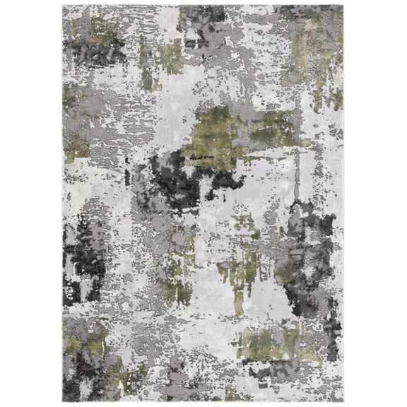 Safavieh Craft 820 Rugs, Grey / Green, 9' X 12', Large Rectangle