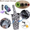 thumbnail image 5 of Fashion Printed Yoga Mat Bag with Large Side Pocket & Zipper Pocket Long Tote Yoga Bag Fit Most Size Mats - Holds More Yoga Accessories, 5 of 6