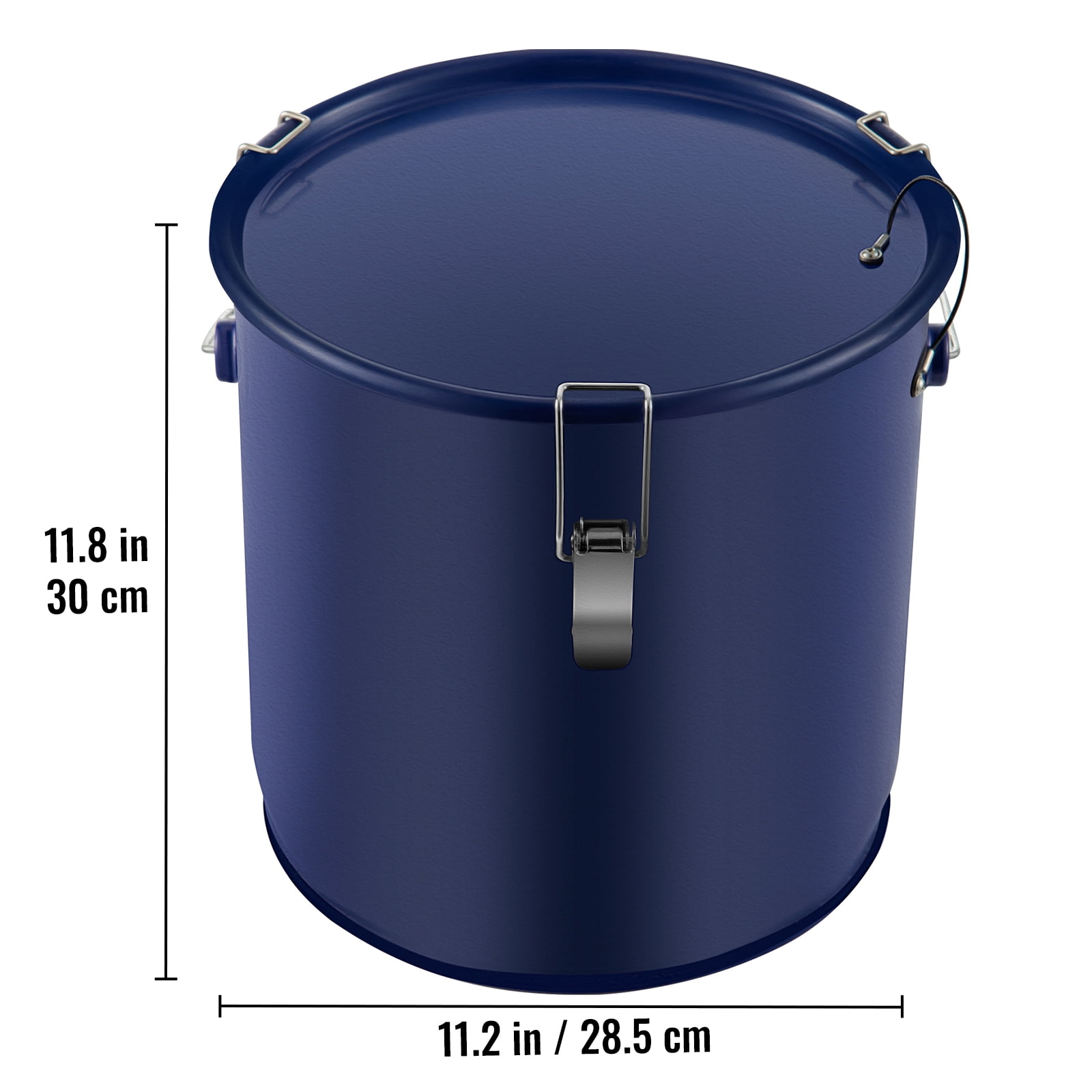 6 Gallon Fryer Grease Bucket With Filter Bag - Oil Transport & Storage Container