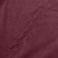 thumbnail image 6 of dzxyzu Corduroy Hoodies for Men Fall Winter Long Sleeve Sweatshirt Casual Drawstring Pullover Sweater with Pocket, 6 of 6