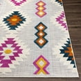 thumbnail image 2 of BoutiqueRugs Marchwiel Southwestern Area Rug - Outdoor Safe - Navy, Rust, Fuchsia - 5'3" x 7', 2 of 6