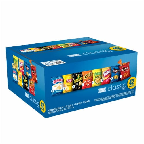 Frito-Lay Classic Mix Chips Variety Pack - 1 oz - 42 ct
