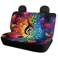 thumbnail image 2 of Pzuqiu Automotive Vehicle Cushion Breathable Interior Decor Car Seat Covers Full Set Polyester Full Surround Easy to Install, Fit for Truck Cars Trucks, 2 of 10