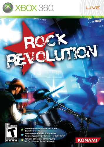 Rock Revolution, Konami, XBOX 360 