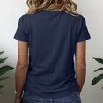 thumbnail image 4 of Rock Band T-Shirt Women Country Music Shirt Tops Nashville Music City Tshirt Vintage Guitar Wings Graphic Tees Blue L, 4 of 4