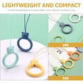 thumbnail image 3 of Miangastore 10pcs Silicone Phone Ring Straps Short Lanyard Grip Holder Finger Ring Ropes, 3 of 9