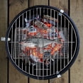 thumbnail image 4 of Cesta para asar, rejilla para asar, cesta portátil de acero inoxidable para asar pescado con asa para barbacoa, fogata, cocinar, asar carne, verduras y camarones (estilo rejillas de malla), 4 of 7