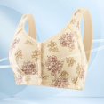 thumbnail image 3 of Kelon Soutien-Gorge en Solde sous-Vêtements en Nylon pour Femmes Mode Décontractée Lettre Imprimée Col Rond Manches Longues Haut Chandail en Molleton, 3 of 6