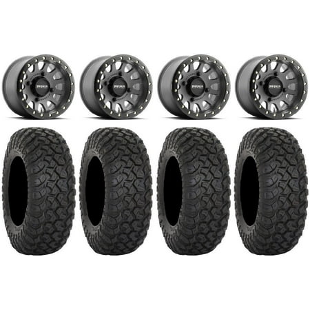 Method 401 Bdlk 15 Wheels Ti 5+2 32 RT320 Tires Can-Am Maverick X3 / Honda Pioneer 1000 / Talon Method 401 Bdlk 15 Wheels Ti 5+2 32 RT320 Tires Can-Am Maverick X3 / Honda Pioneer 1000 / Talon
