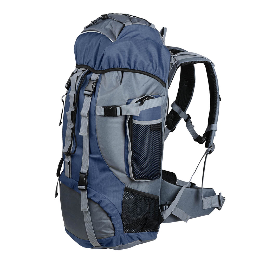 Outdoor Sport Hiking Camping Backpack 70L Rucksack Travel Shoulder Bag Large Blue | Walmart Canada