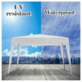 thumbnail image 4 of Costway 10'x10' Wedding Party Event Tent Canopy Gazebo Pavilion Cater Heavy Duty, 4 of 10