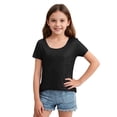 thumbnail image 6 of OGLCCG Girls Sequin Tee Shirts Sparkle Glitter Round Neck Casual Short Sleeve Party Tee Tops Summer Fashion Loose Club Blouse 4-15 Years, 6 of 7