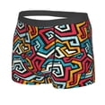 thumbnail image 2 of Naloa Geometry Print Mens Underwear - Boxers for Men, Classic Briefs for Men, 2 of 9