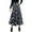 Black, variant on Sngxgn Women's High Waist Slit Hem Rib Knit Midi Bodycon Skirt(Black,S)