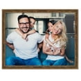 thumbnail image 4 of 32x24 Frame Gold Picture Frame - Complete Modern Photo Frame Includes UV Acrylic Shatter Guard, 4 of 8
