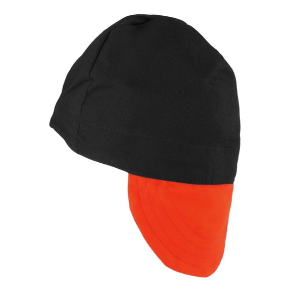 Gorra de soldadura, casco de soldadura, elástica, cómoda, ignífuga, malla interior transpirable. rojo y negro
