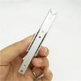 thumbnail image 3 of 2pcs On Both Sides Pull Out Sliding Small Drawer Track Bi-directional 2 Pull-able Guide Rails, 3 of 6
