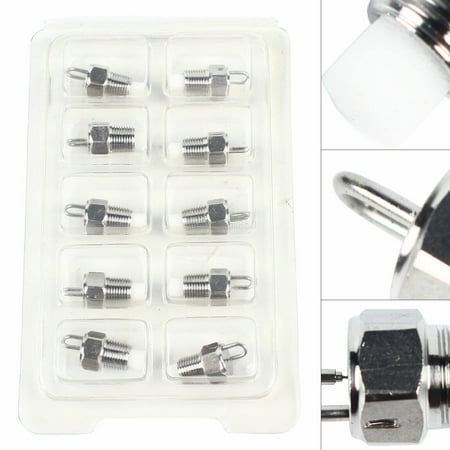 1/8" 10x Set Stainless High Pressure Impingement Nozzle Made Fog Atomization