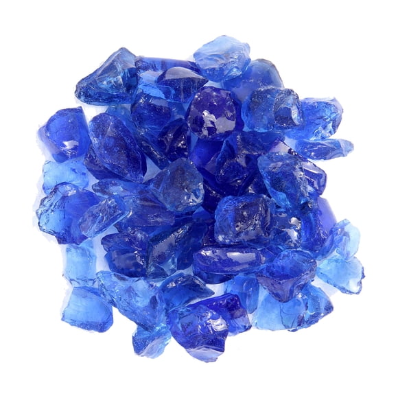 Vidrio para Fogata Hiland RGLASS-OB Azul Océano 4,5 kg