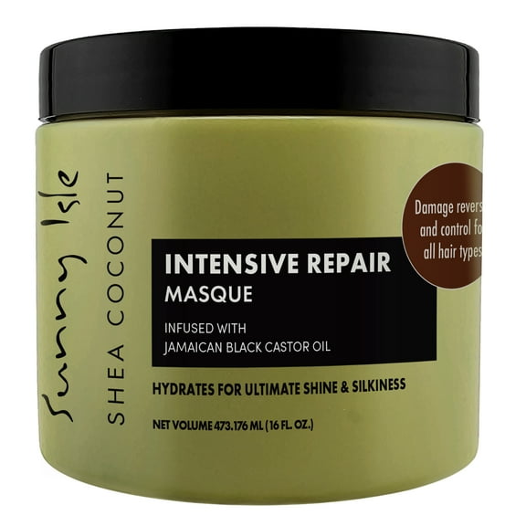 Sunny Isle Shea Coconut Intensive Repair Masque 16oz