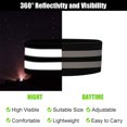 thumbnail image 3 of Muñequeras reflectantes Tobilleras (8 bandas/4 pares) | Accesorios de alta visibilidad y seguridad para correr/andar en bicicleta/caminar, 3 of 5