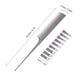 thumbnail image 3 of Peine para resaltar y seccionar ajustable, peine profesional de 2 lados para teñir el cabello, cepillo de corte y tejido, herramienta de peinado para teñir el cabello en salones de belleza, 3 of 9