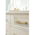 thumbnail image 2 of Amerock Cowrie 3 inch (76mm) Center-to-Center Champagne Bronze Cabinet Pull, 2 of 6