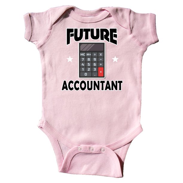 Accounting Future Accountant Baby Gift Infant Creeper