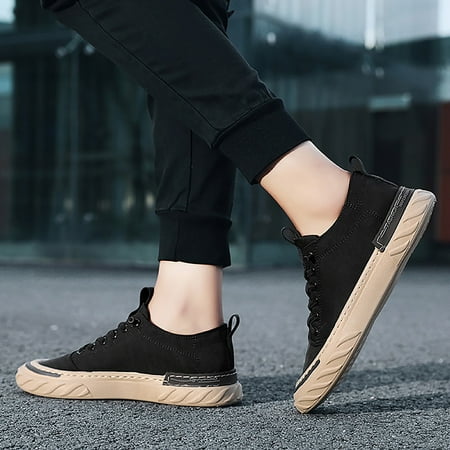 

NEGJ Men Sneakers Low Top Breathable Casual Sneakers Sport Shoes