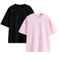 thumbnail image 4 of YTDSCS Kids Boys Girls Summer T Shirts 3-14 Year Unisex 100% Cotton Short Sleeve Tops Toddler Crewneck Solid drop Shoulder Tees for Teenagers, 4 of 8