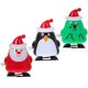 thumbnail image 3 of 3pcs Wind Up Christmas Toys Featuring Santa, Tree & Penguin – Compact Household Playthings for Boys – Festive Gift & Decoration Idea, 3 of 4