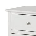 thumbnail image 5 of Noble House Nightstand with Drawer and Cabinet Storage, Freestanding Bedside Table, White Finish, 5 of 7