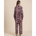 thumbnail image 4 of Moomaya Printed 2 Pcs Loose Fit Viscose Co-Ord Set, Long Shirt With Pantsbeach Wear, 4 of 9