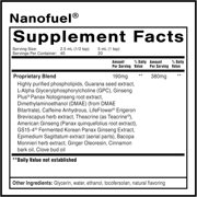 Quicksilver Scientific NanoFuel - Energy Support - Nootropic Formula Designed to Support Focus + Productivity (3.38oz / 100ml)
