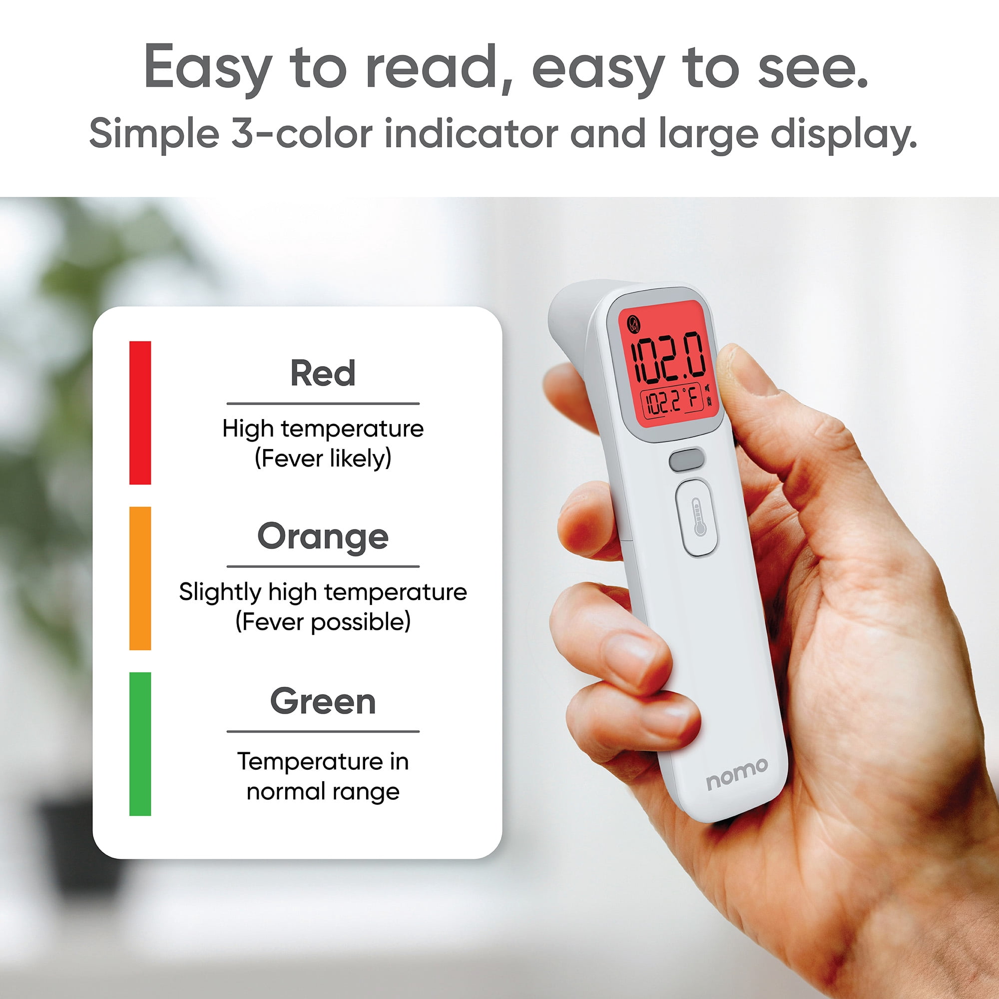 (2 pack) Nomo Smart Care, Thermometer