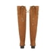 thumbnail image 3 of Bota Para Mujer Extra Larga Color Camel De Lycra Con Ajuste Superior Platonia  GINNA-02-CAMEL, 3 of 5