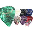 thumbnail image 2 of Yimei Compatable for Fender Premium Celluloid Guitar Picks 351 Shape, Red Moto, Thin, 12-Pack, 2 of 2
