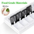 thumbnail image 2 of Weekly Pill Organizer, 2 Daily, BPA Free 7 Day Pill Box, Medication Organizer, Easy Push Button Design, Pill Box with Large Compartments for Vitamins, Supplements and Medication, 2 of 7