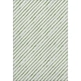 thumbnail image 2 of Addison Rugs Mayfield Premium Machine Washable Transitional Holiday Stripe Green Rectangle Rug, 3' x 5', 2 of 7