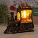 thumbnail image 4 of Christmas 2024 New Retro Train led Light Christmas Oil Lamp Plastic Wind Lamp Luminous Night Light, 4 of 5