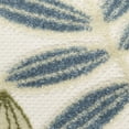 thumbnail image 3 of Nourison Aloha 3'6" x 5'6" Ivory Rose Modern Rug, 3 of 10