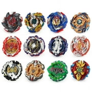 Battling Top Burst Gyro 12 Spinning Tops 3 Launchers Combat Battling with Portable Storage Box
