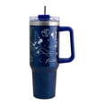 thumbnail image 1 of Termo 1.2 L Mickey Fantasía Azul Doble Pared con Asa y Popote de Acero Inoxidable, 1 of 7