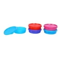 thumbnail image 2 of Juego de 5 recipientes pequeños redondos de plástico Signora Ware Executive, 180 ml, multicolor, surtidos., 2 of 2
