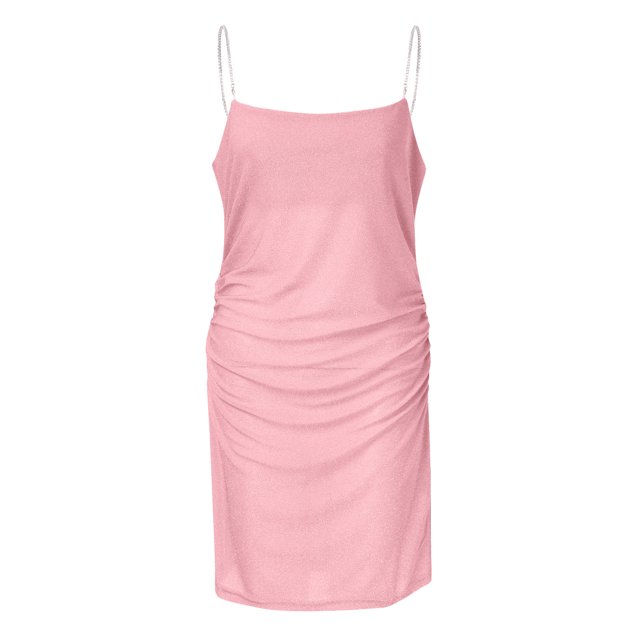 B91xZ Robe de Plage Femme Grande Taille Boutonnée devant Sans Manches Col en V Taille Haute Ligne A Décontractée, RD2 TG