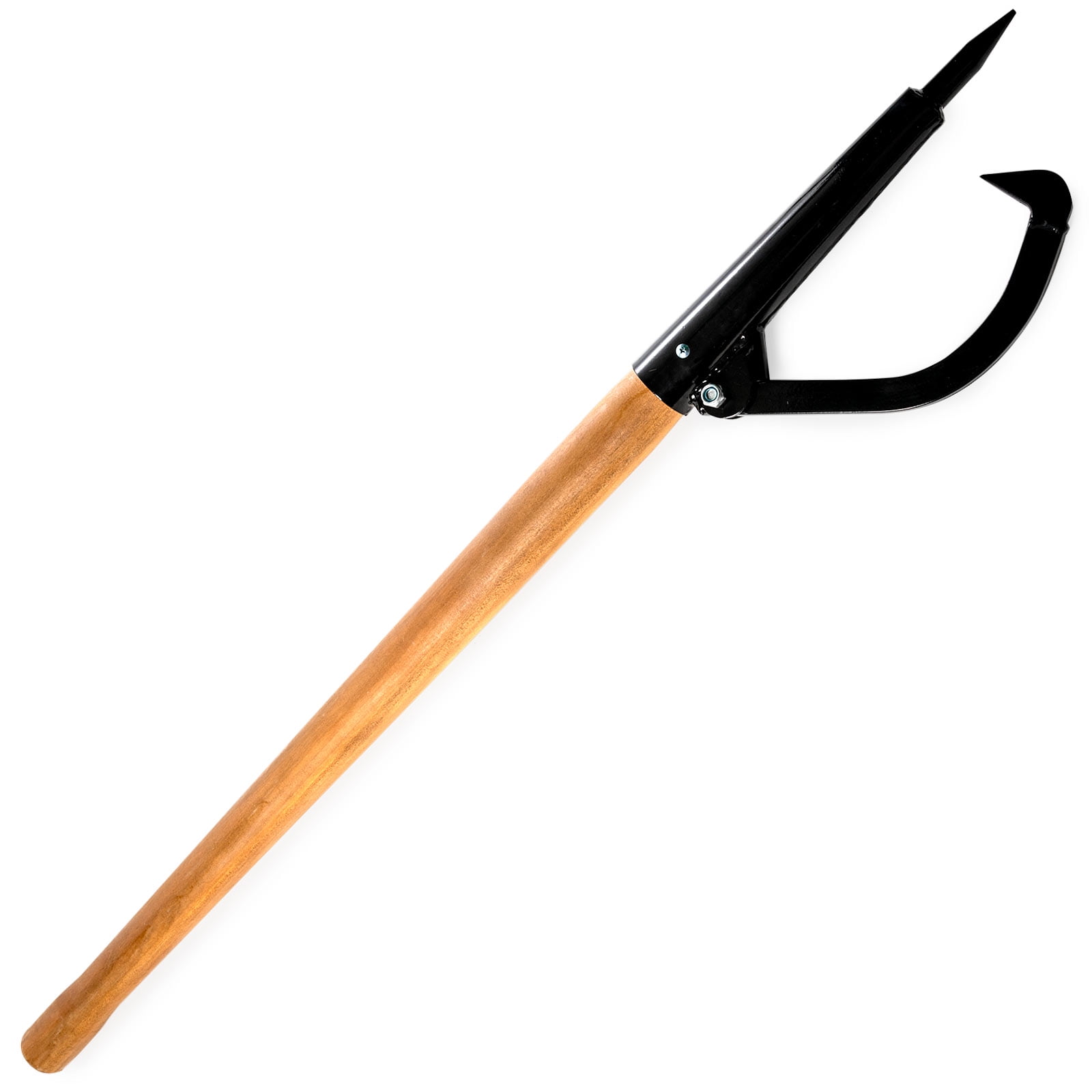 Biltek 4Feet Log Peavey Lightweight Wooden Handle for Turning Rolling